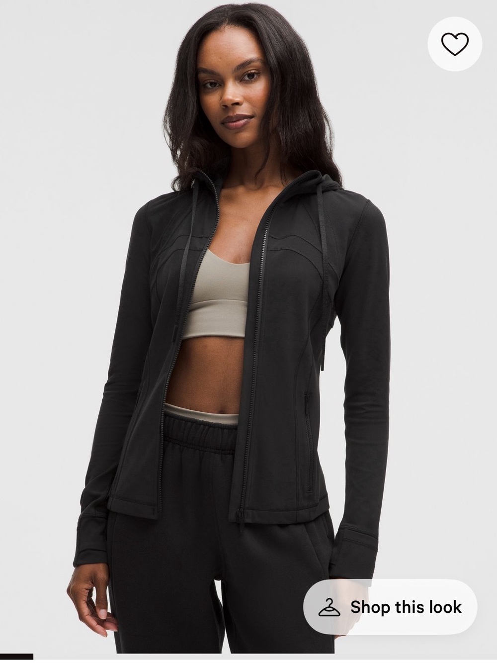 Lululemon Define Hooded Jacket Nulu black 12